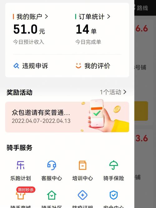 美团试点防疲劳机制 骑手日均跑单时间为5.18到6.22小时